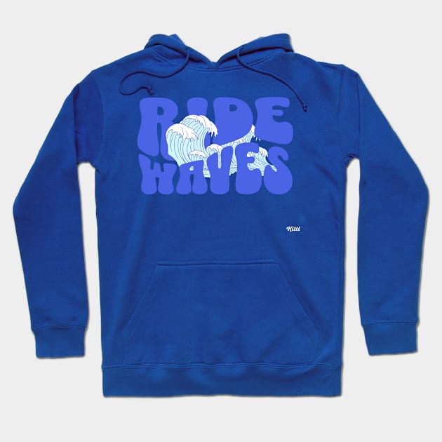 RIDE WAVES Hoodie by Shirtsy